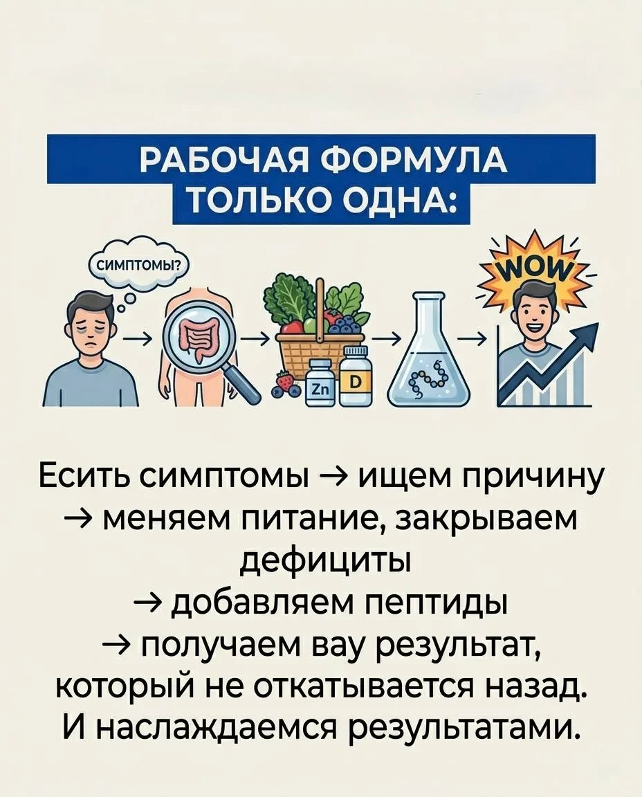 Топ-5 мифов о пептидах, в которые я тоже когда-то верила (спойлер: зря)  Когда многие начинают разби