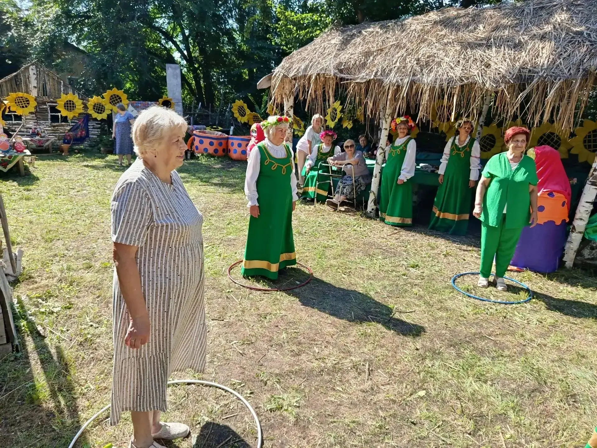💐Мероприятие «Деревенские посиделки» прошло в тёплой, душевной атмосфере — словно на м...