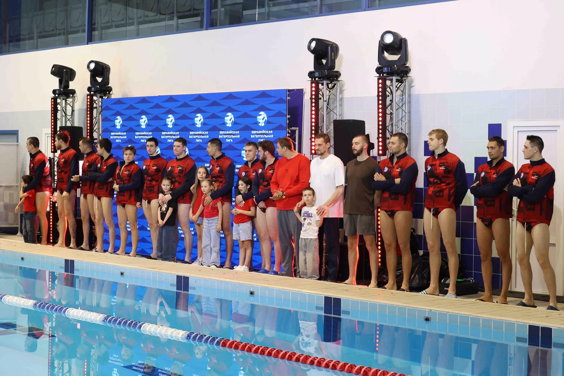 Сегодня в Волгограде прошел финальный матч  чемпионата  России по водному поло среди му...