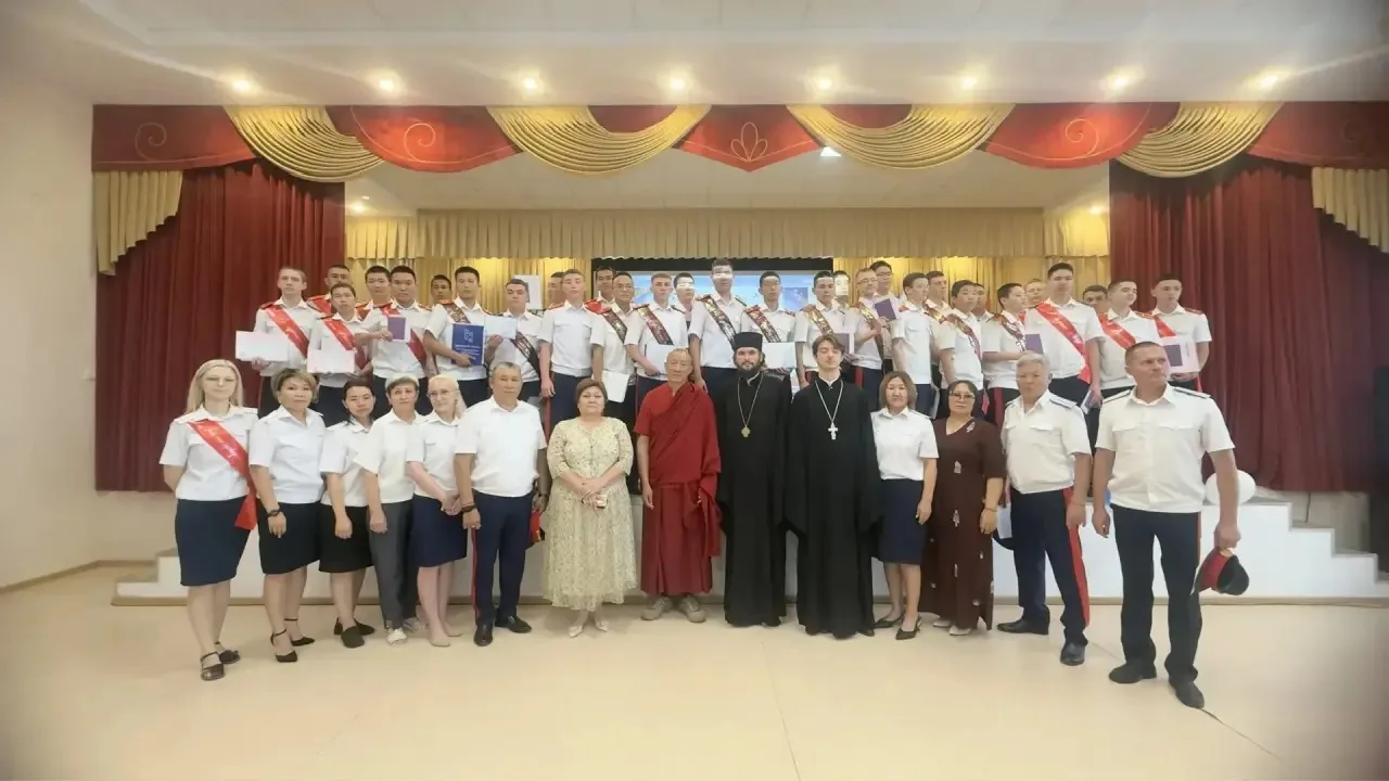 🌟Торжественная церемония вручения аттестатов в казачьем кадетском корпусе! 🌟