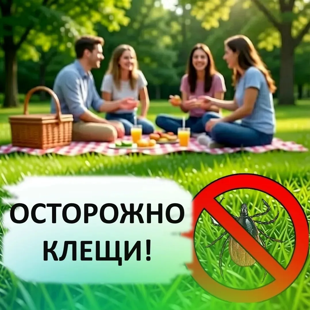 🛑 Осторожно, клещи! Как отдохнуть на природе без последствий?