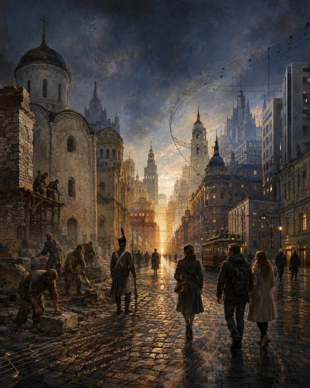 🎭 Москва древняя и новая