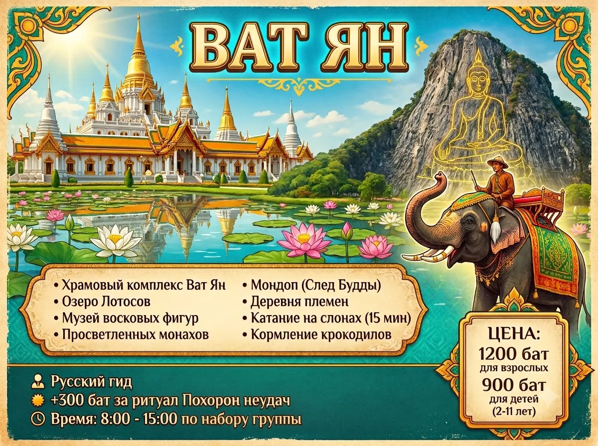 Ват Ян — это не просто храм.