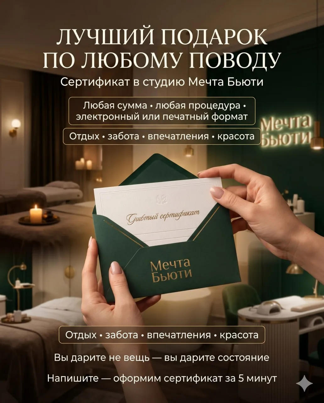Лучший подарок по любому поводу 🎁💝