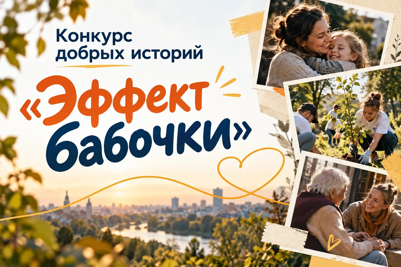 «Открытые НКО» объявляют конкурс добрых историй «Эффект бабочки»