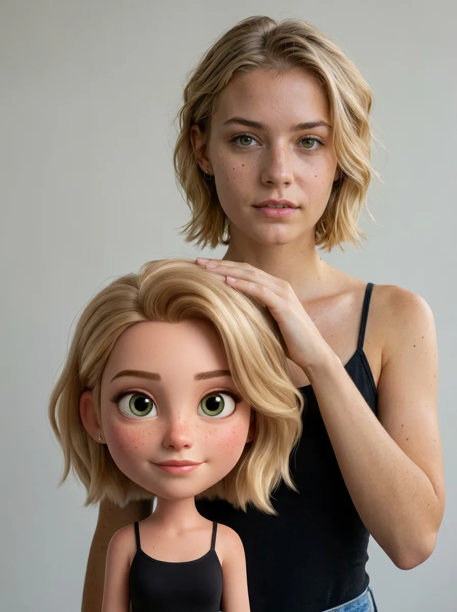 Ваша мультяшная миниатюра Pixar 🫶

⚪️КАК ПОВТОРИТЬ?⚪️

-> Заходим в комменты
-> Копируем промпт

->