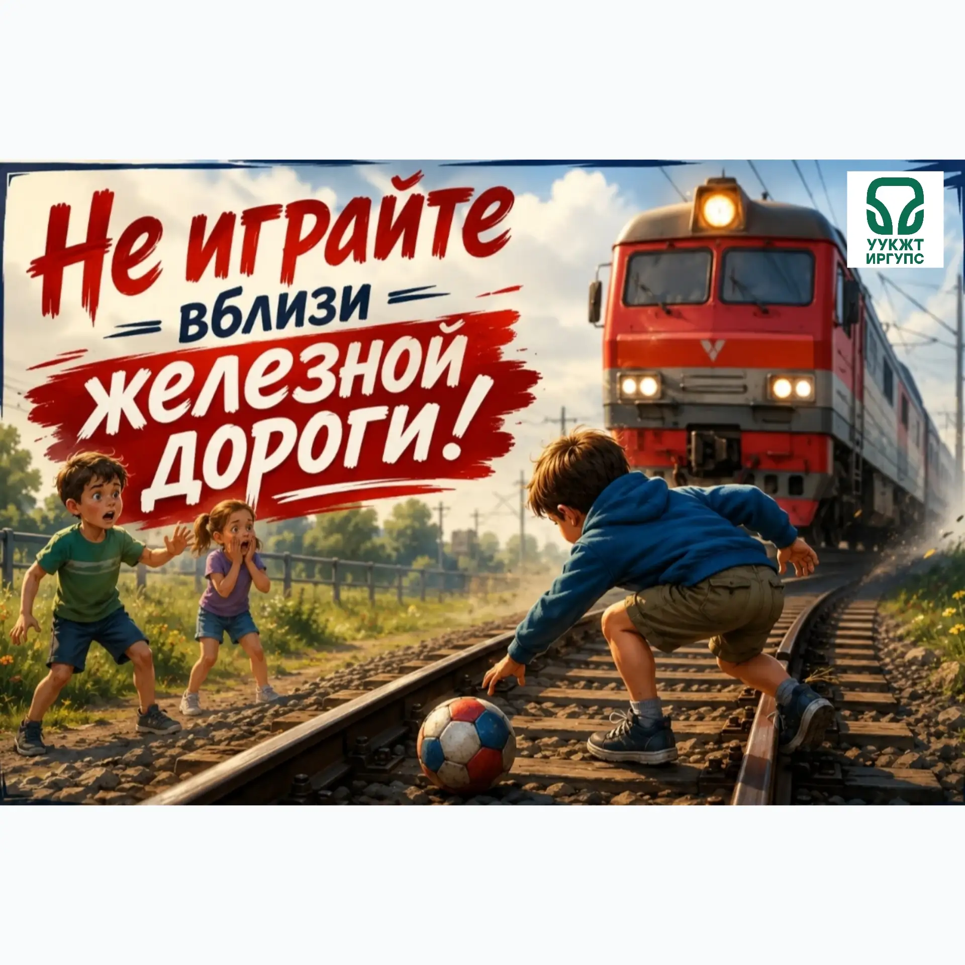 ВНИМАНИЕ!!! Месячник "Уступи дорогу поездам!" в УУКЖТ ИрГУПС. Принимаем участие!    🚦📹 В рамках меся