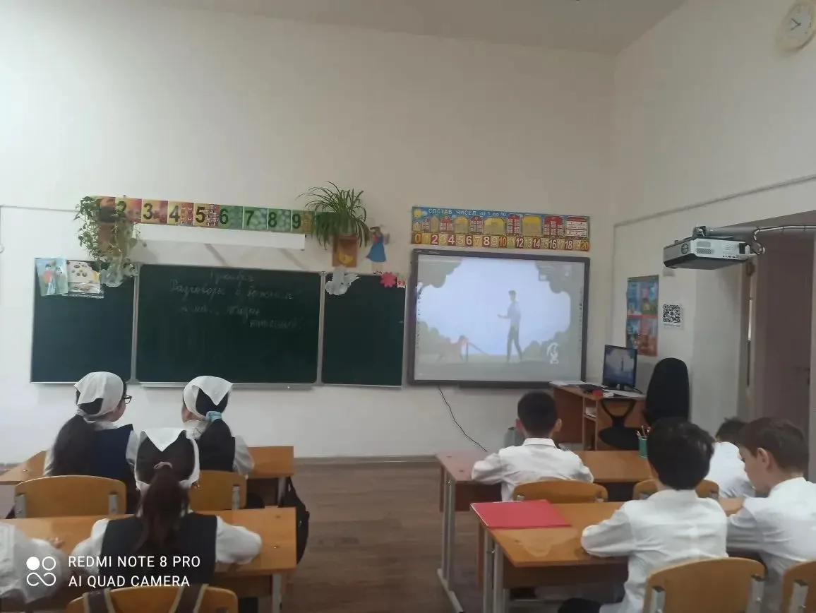 В рамках Международного дня инвалидов в МБОУ «СОШ №24» г. Грозного для учащихся был организован прос