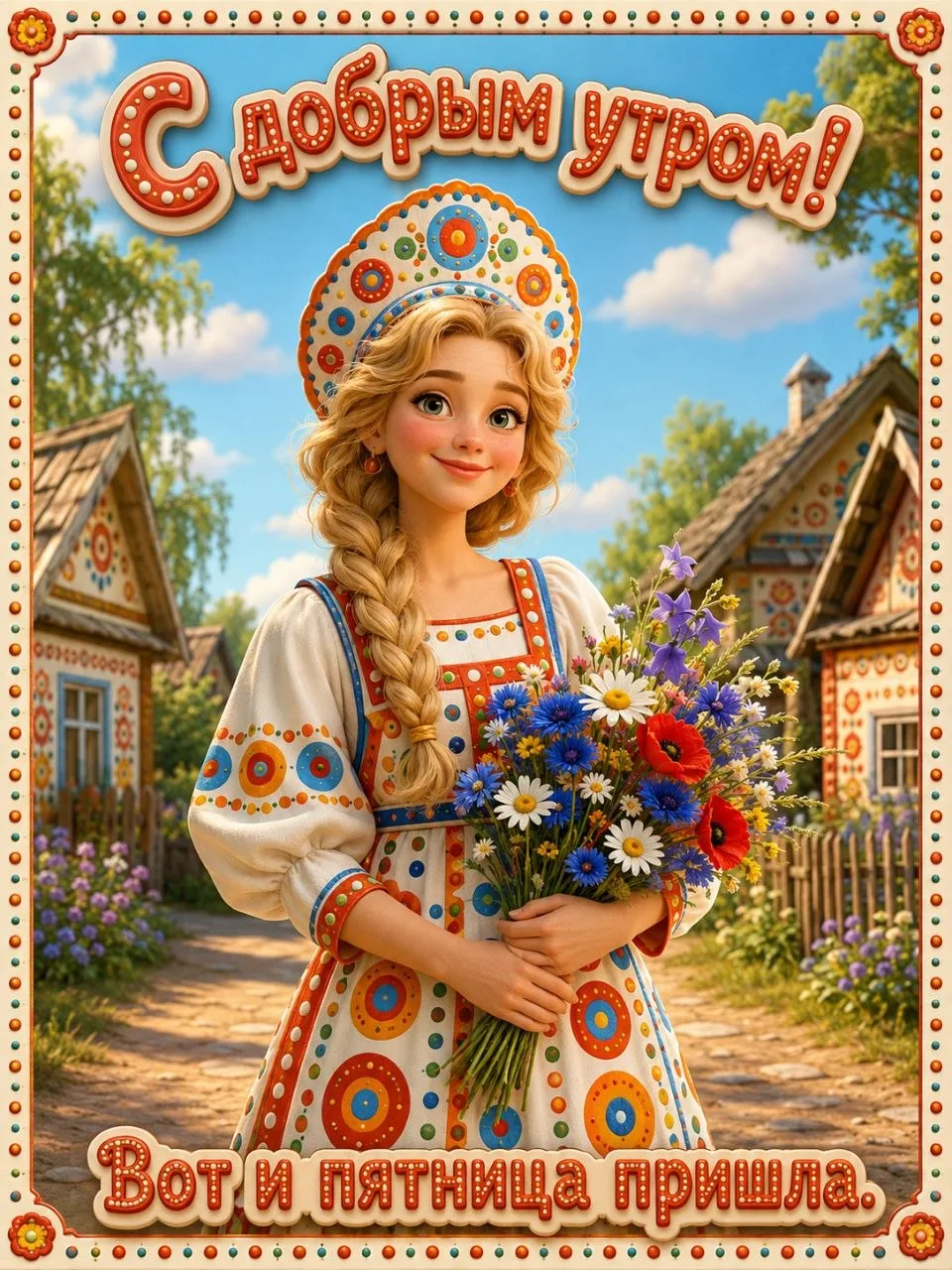 С добрым утром! ☀️ Вот и пятница пришла!