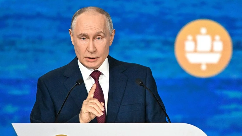 🇷🇺 Путин: ущерб Еврозоне от санкций против России оценивается в €1,5—2,5 трлн