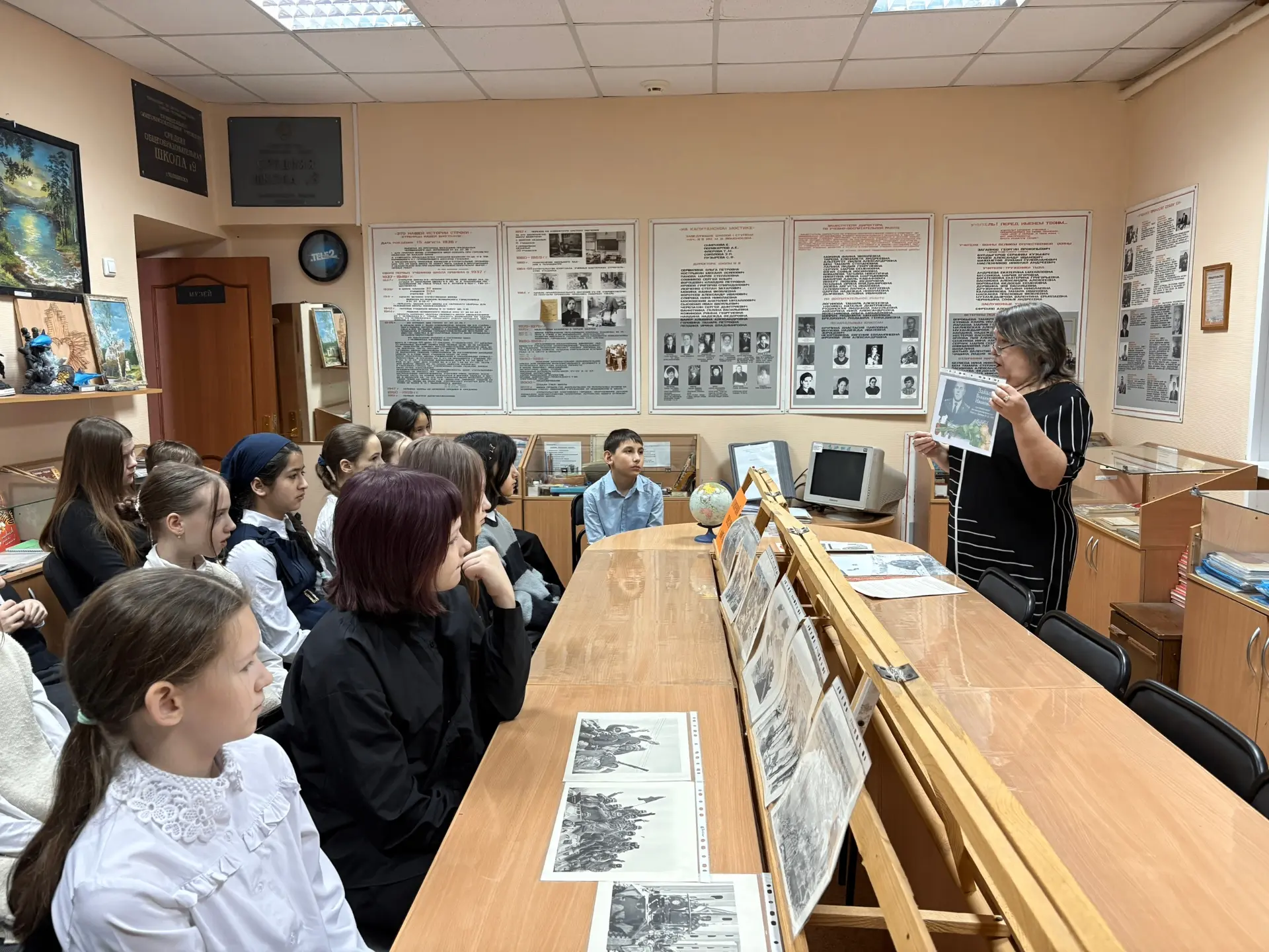 Урок мужества в филиале школы: «Горячий песок Афгана»  🗓️ 15 февраля - День памяти воинов-интернацио