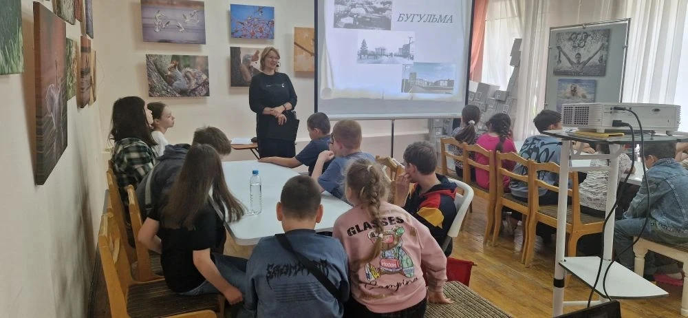 🌞Четвертый день пришкольного лагеря #СШФакел квест-игра "Историческая Бугульма" и фото...