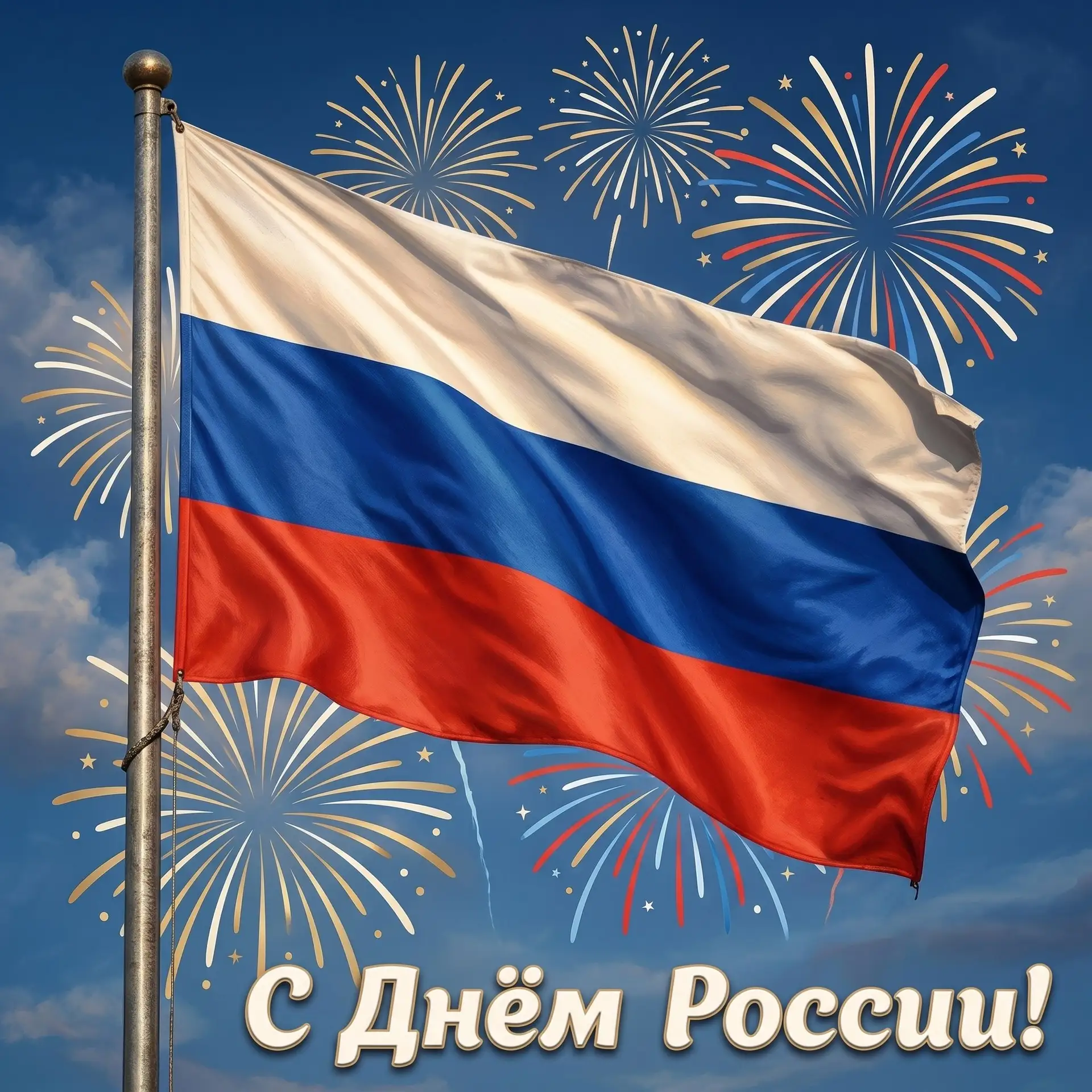 Дорогие покупатели! 🇷🇺

🤗 Сеть магазинов «Кировский» поздравляет вас с Днём России! Пусть этот де