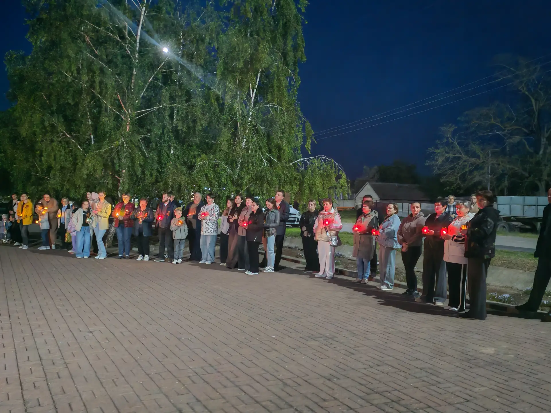 Ежегодно 8 мая проводится акция "Свеча памяти".