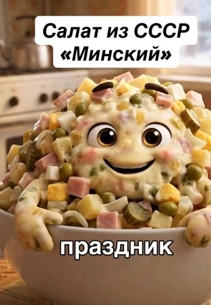 Тот самый салат из СССР, который съедают первым