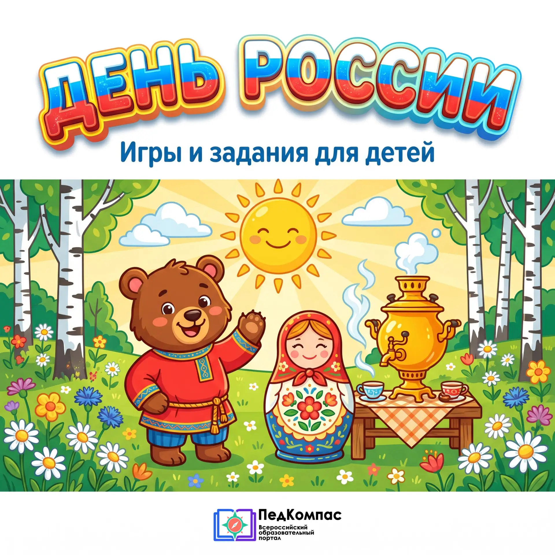 🎁 Материал к 12 июня: Праздничный игровой комплект «День России»!

Уважаемые коллеги, лето уже вовс
