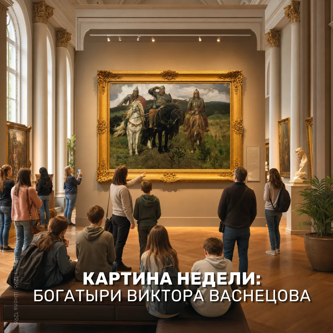 КАРТИНА НЕДЕЛИ 

🖼️Мы запускаем новую рубрику, в которой каждую неделю будем знакомиться с шедеврам