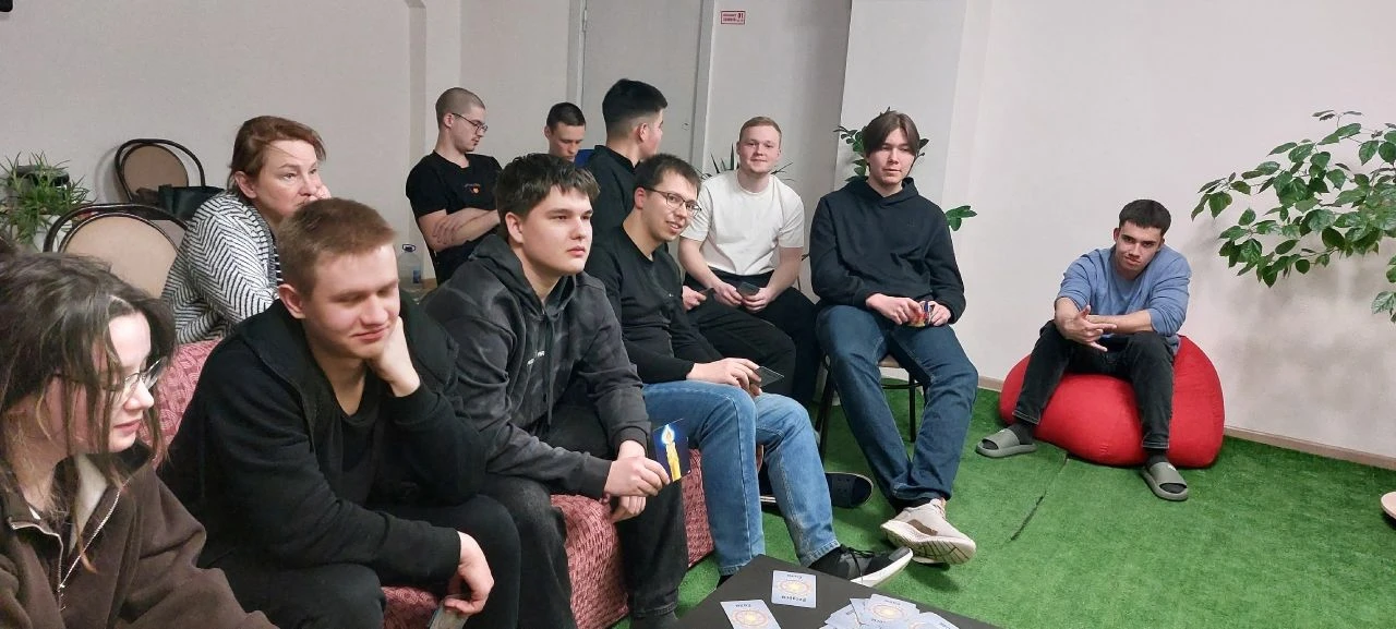 26 февраля, в комнате психологической разгрузки общежития №5 было особенно тепло и душе...