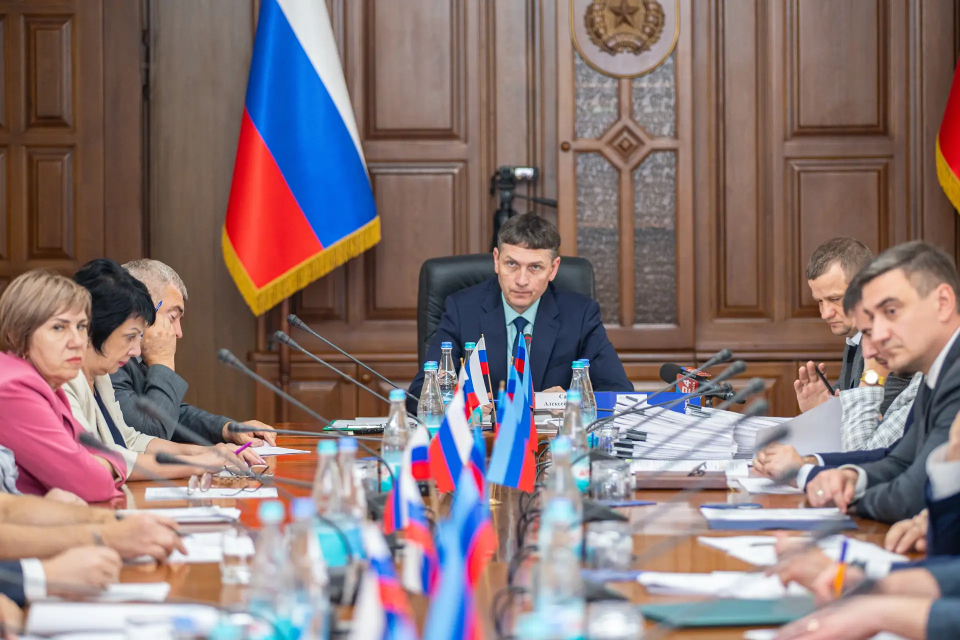 🇷🇺 Алексей Самойлов на заседании Правительства ЛНР дал поручения по итогам рабочей по...
