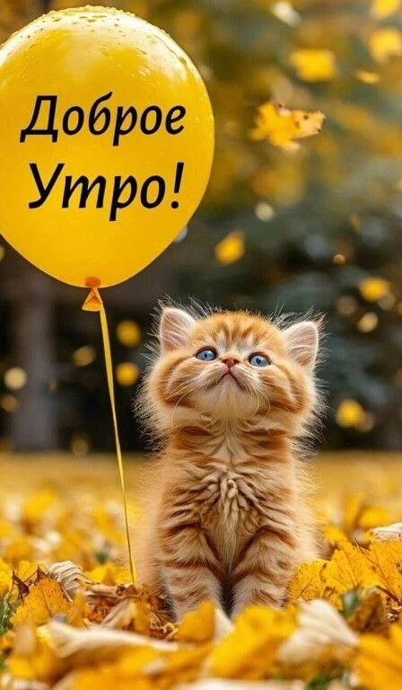 Доброе утро!☀️✨