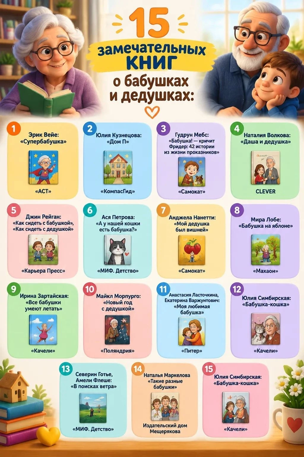 🧓К кому бежит ребёнок, обиженный на маму с папой? Конечно, к бабушке или дедушке. Толь...