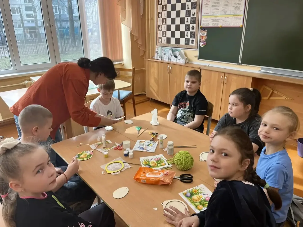 🫶В преддверии светлого праздника Пасхи ученики 2Б класса, 1 корпуса (классный руководитель Белова Н.