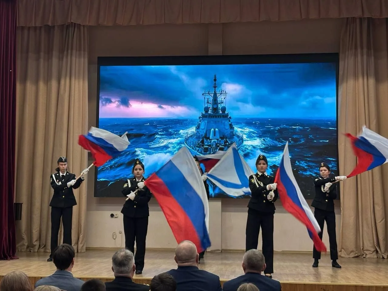 🇷🇺Торжественная церемония награждения кадет и праздничный концерт «Служу Отечеству», 25 февраля прош