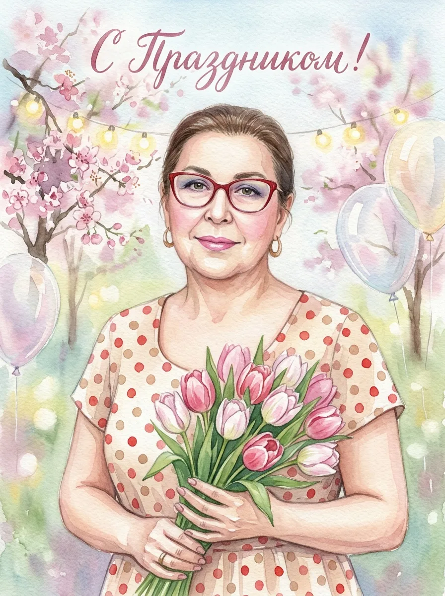 🎨👩‍🏫 А вот и вторая партия наших ярких поздравительных открыток с изображением любимых учителей! 🌼  