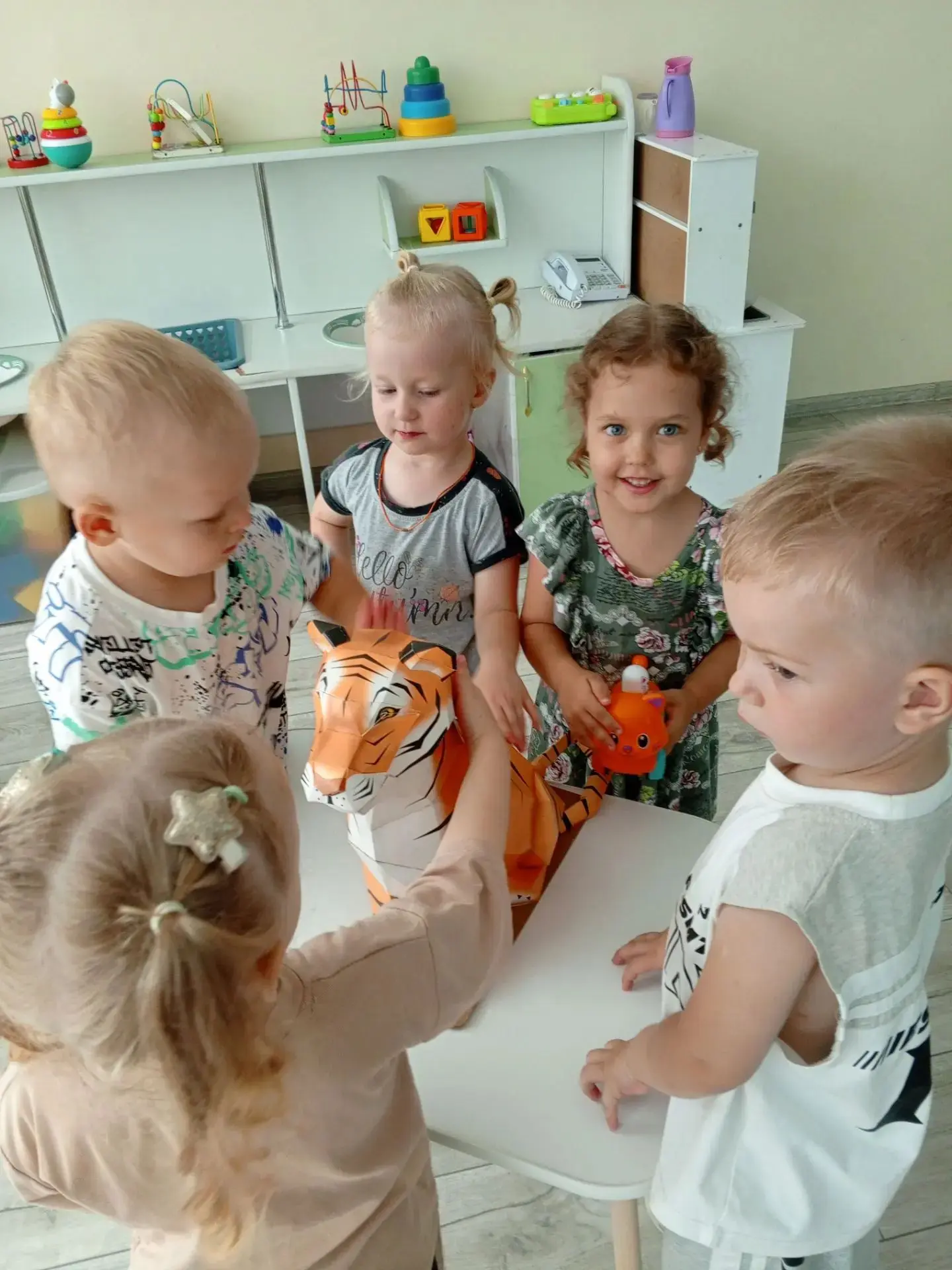Участие родителей в  празднике «День тигра».