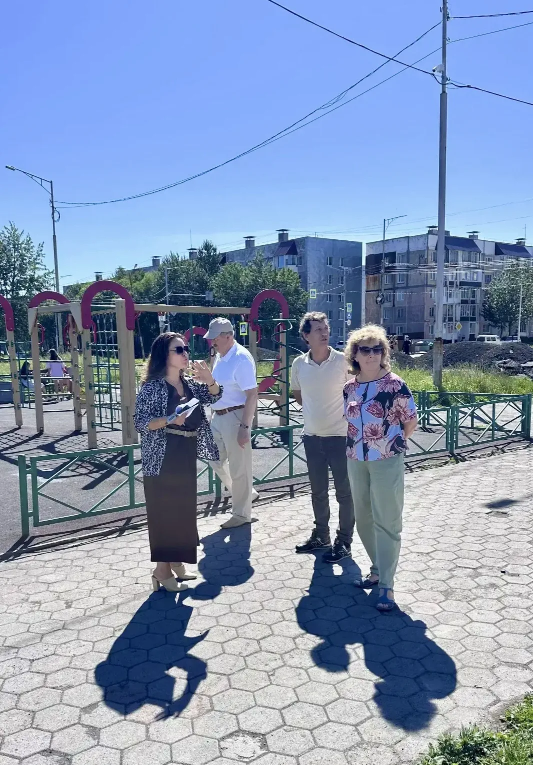 Общественная палата проверила детские площадки краевой столицы