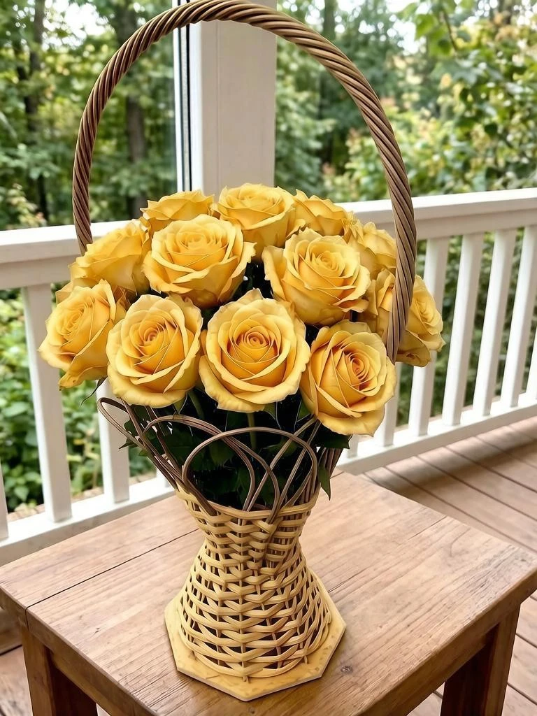 🌷Урок 2 из 2: Декоративная вазочка