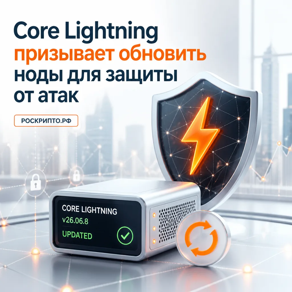 🛡️ Core Lightning призывает обновить ноды для защиты от атак