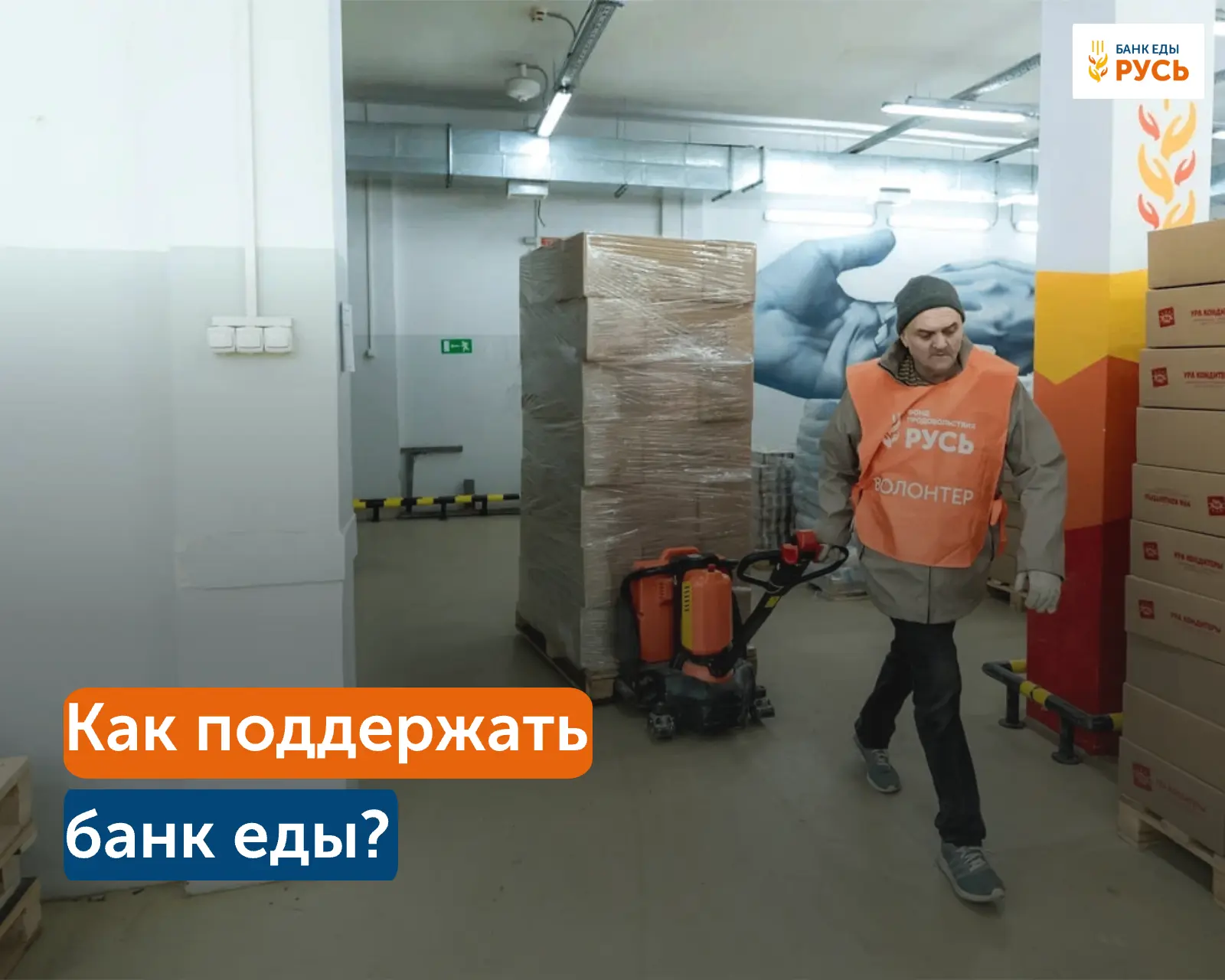 Как поддержать банк еды «Русь» и зачем нужно это делать?