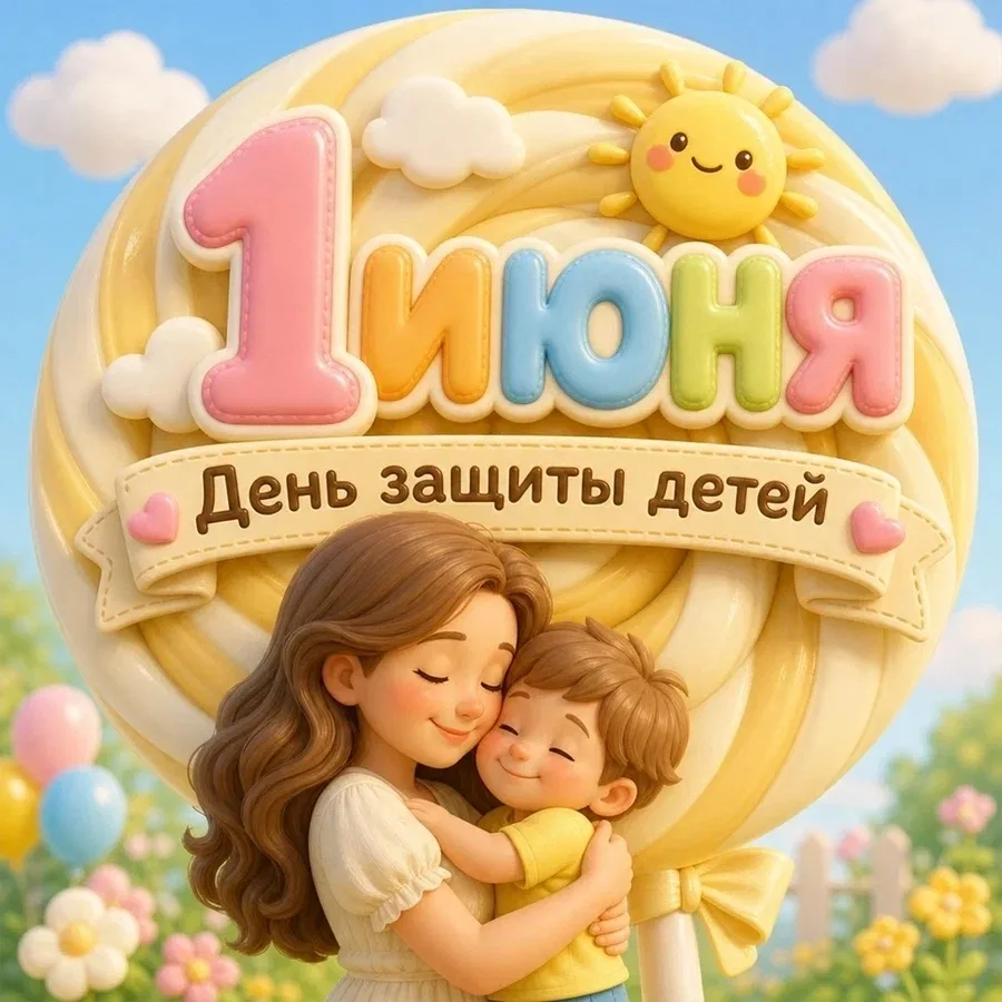 1 июня — День защиты детей🎈