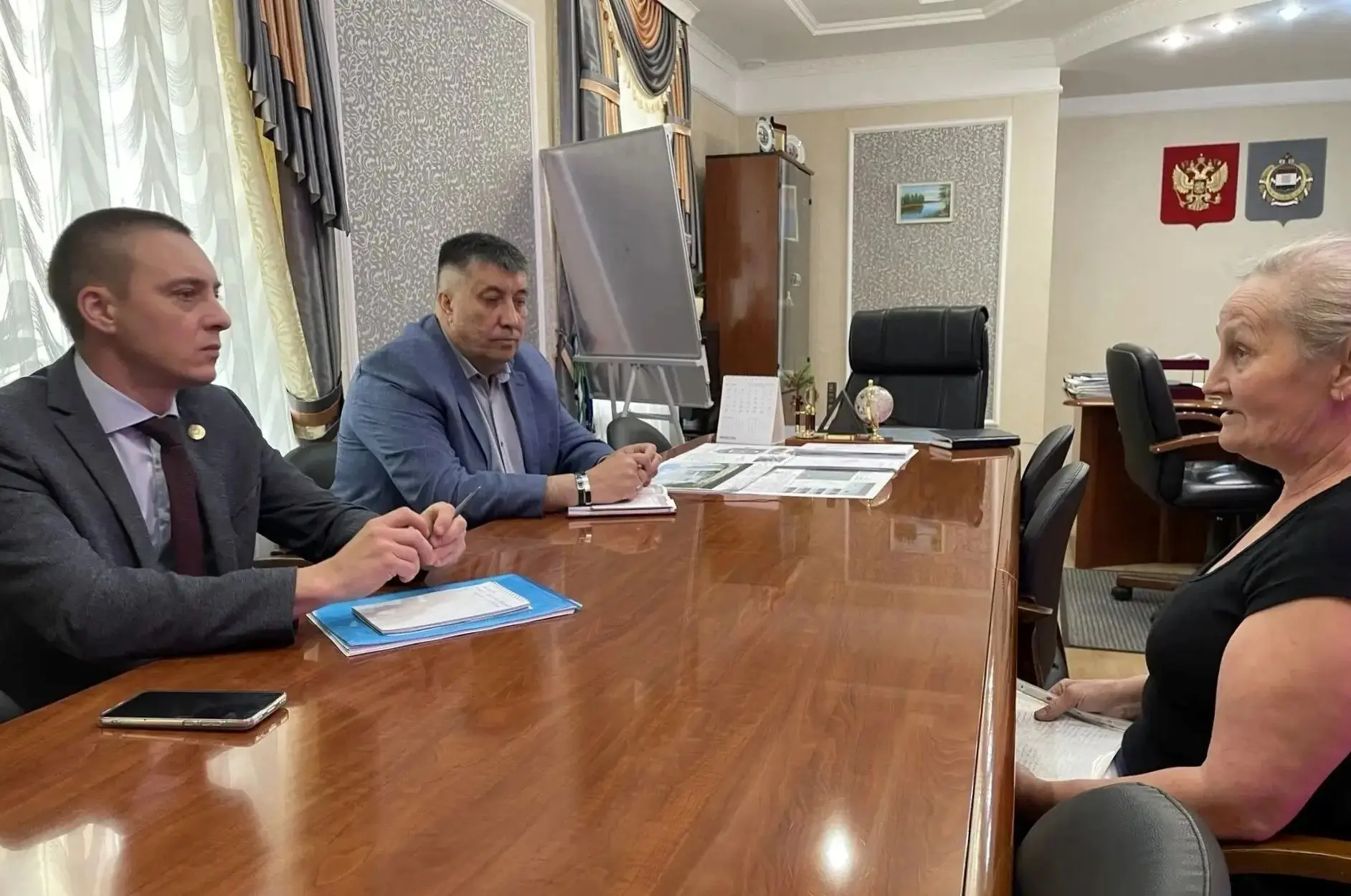 📌Сегодня в администрации Ромодановского района состоялся приём граждан по личным вопросам. В нём пр