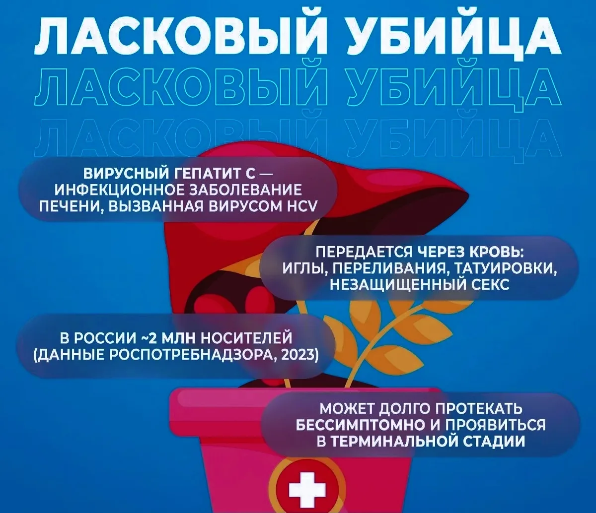 Гепатит С: молчаливый враг


Многие живут с этим диагнозом годами и даже не подозревают об этом — бо