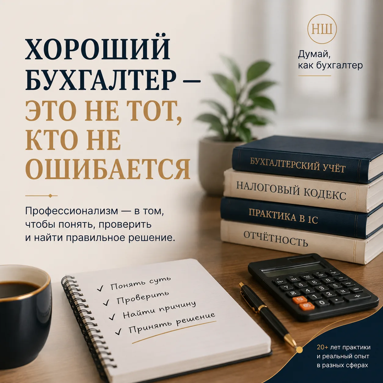 ХОРОШИЙ БУХГАЛТЕР — ЭТО НЕ ТОТ, КТО НЕ ОШИБАЕТСЯ