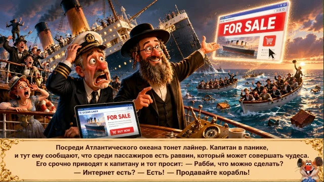 Анекдотик для бодрого настроения!