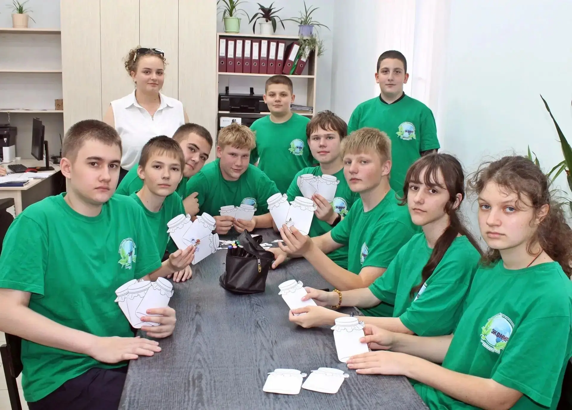 В Динском Парке культуры и отдыха состоялся «Эко-марафон» являющийся площадкой для вопл...
