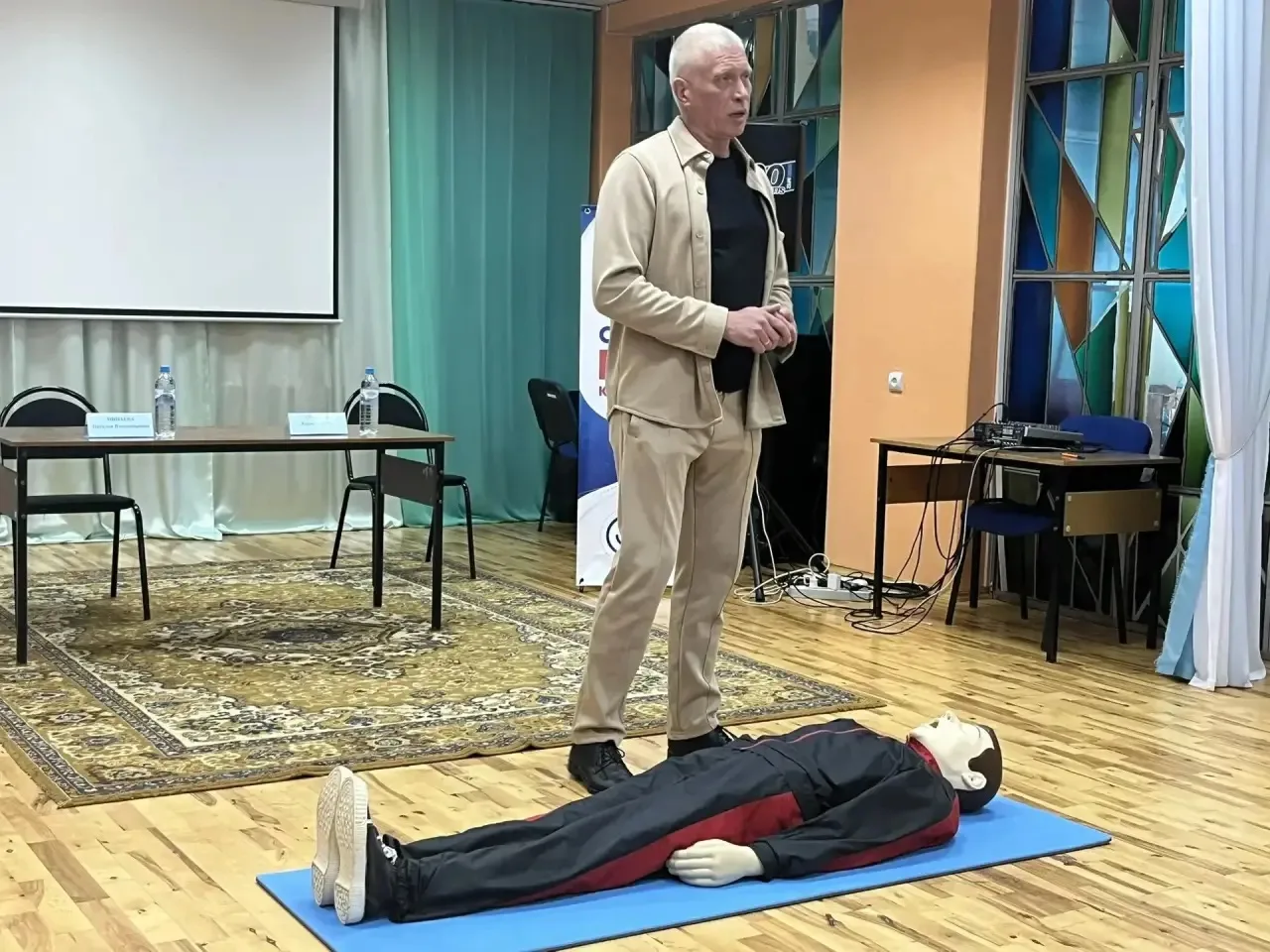 26 августа преподаватель - организатор ОБЗР МБОУ "Гимназия 20" Миронов С. М.  принял уч...