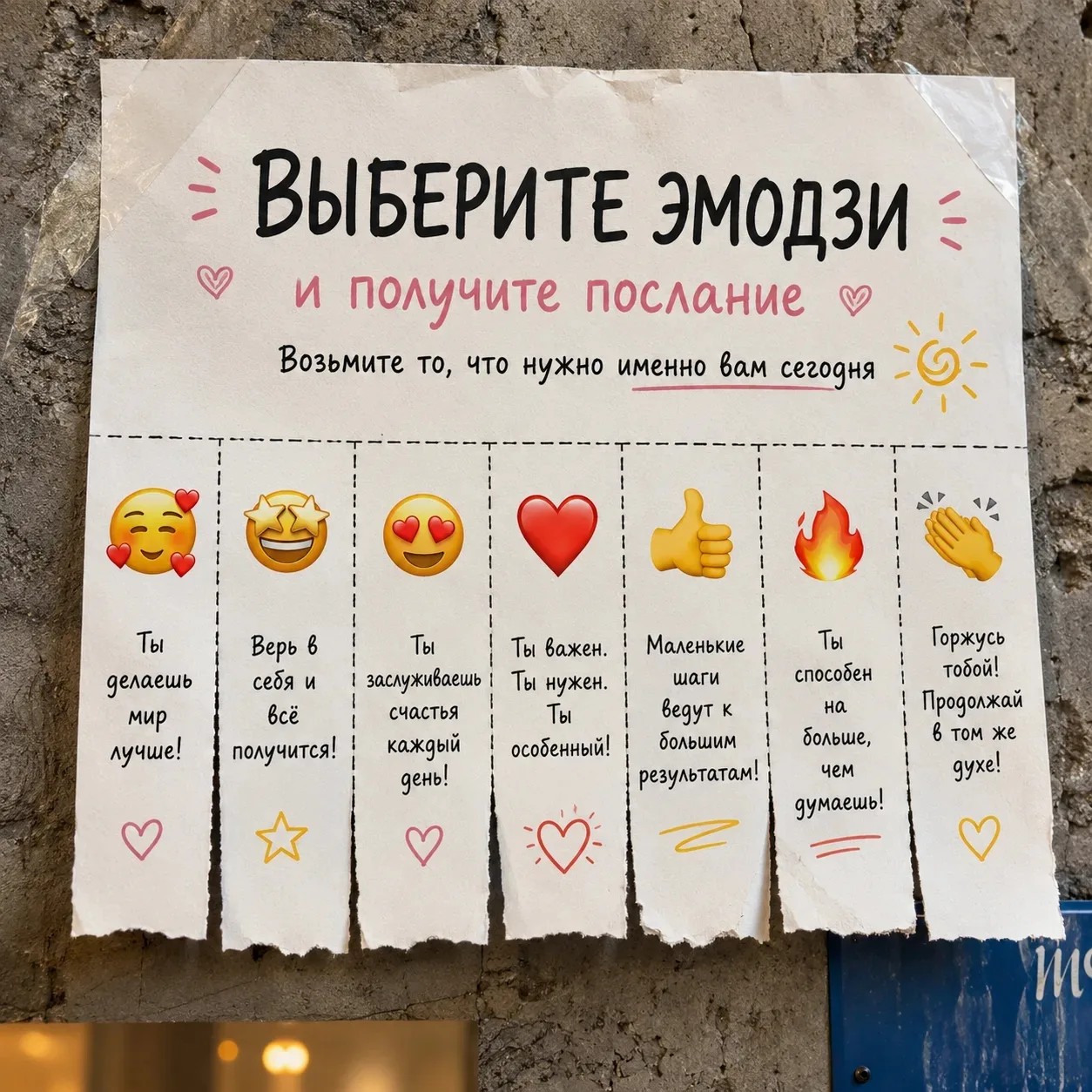 А вот и ваши послания

✨ Пусть день принесёт вам много маленьких радостей, сил для важных дел и увер