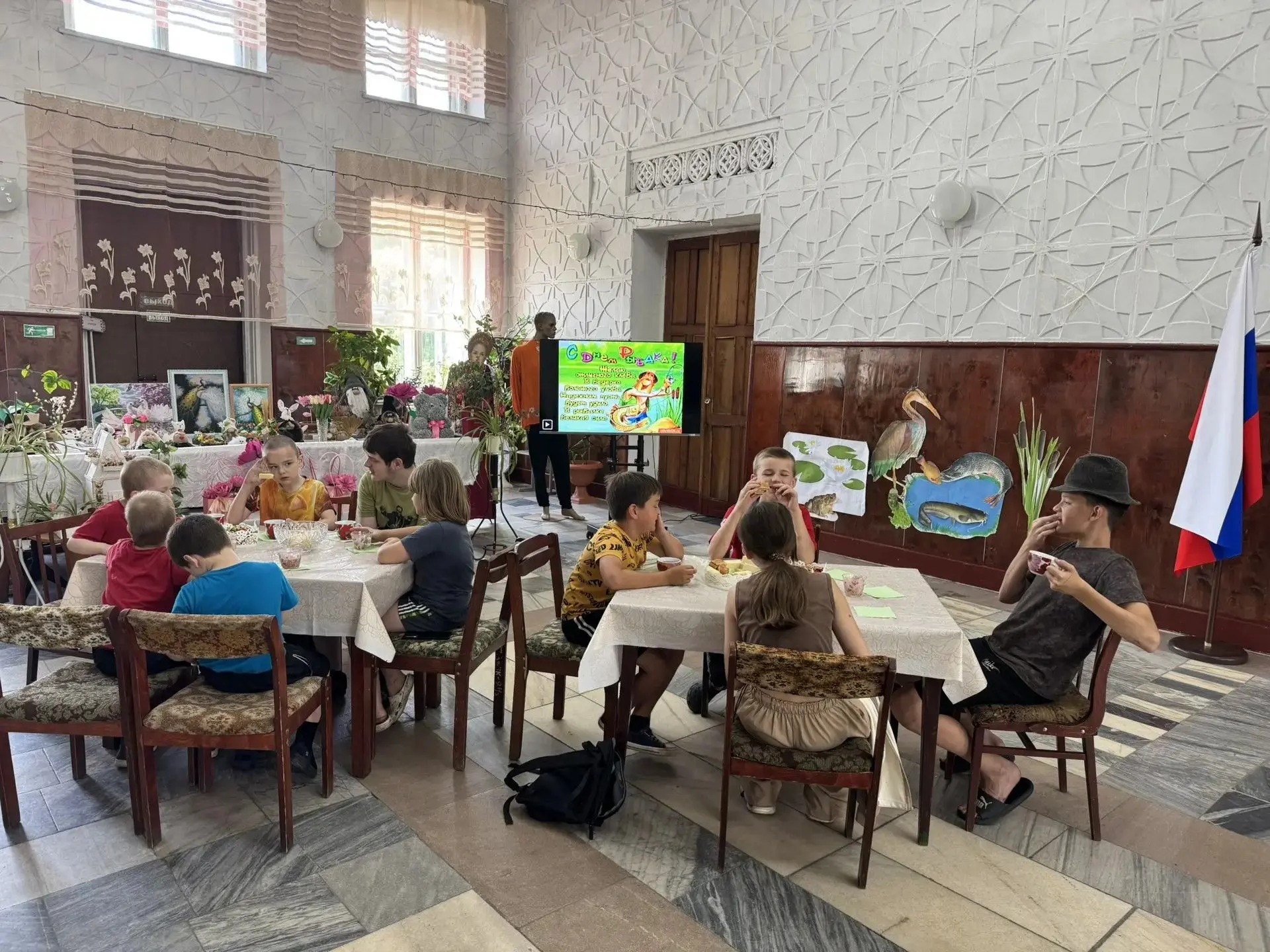 В филиале «Замковский клуб» к Всемирному дню рыболовства прошла конкурсно - игровая про...