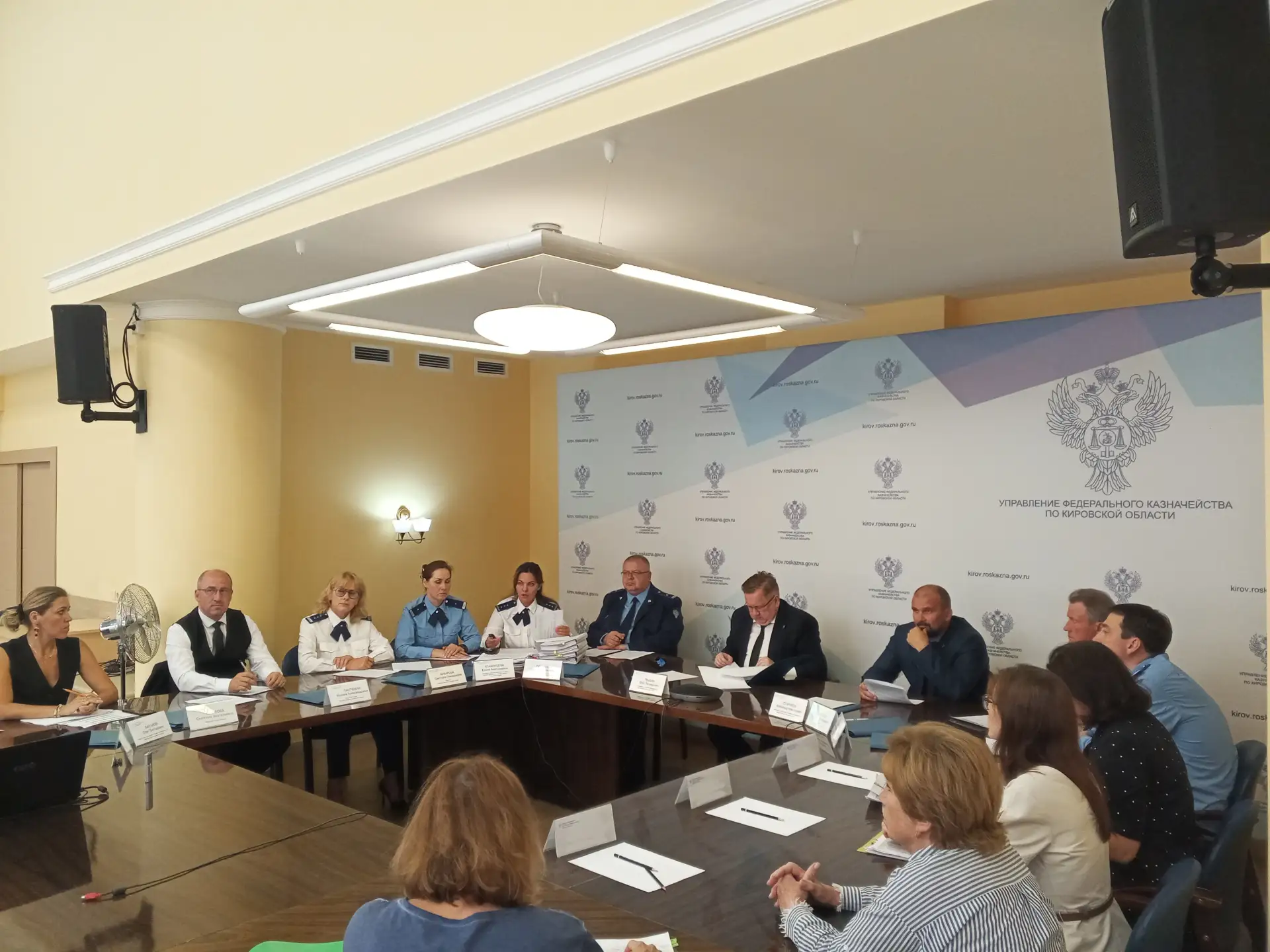 11.08.2026 состоялось заседание Контрольной комиссии УФК по Кировской области под предс...