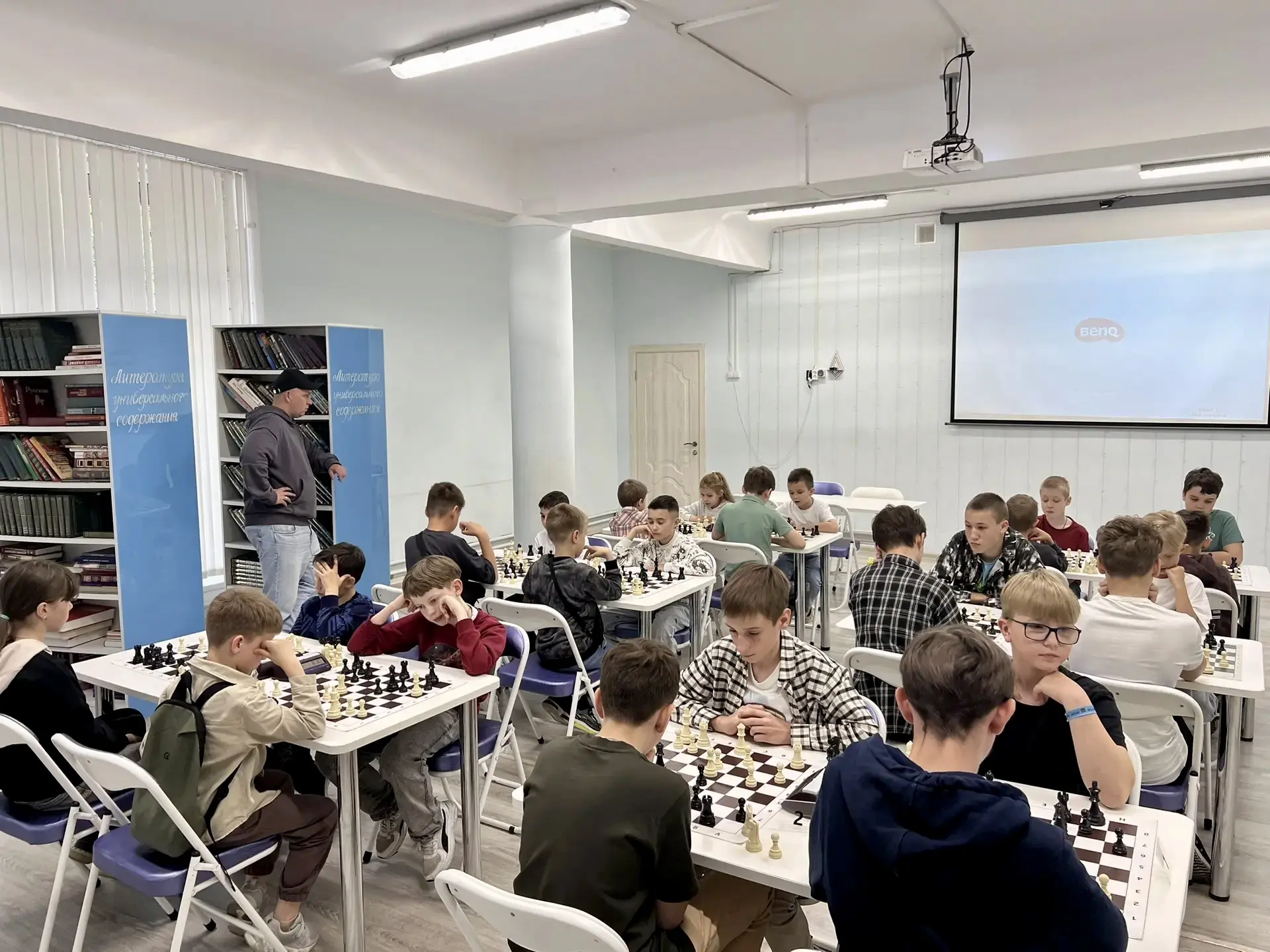 ♟️ Маленькие гроссмейстеры в деле: в Ступино прошел шахматный турнир!