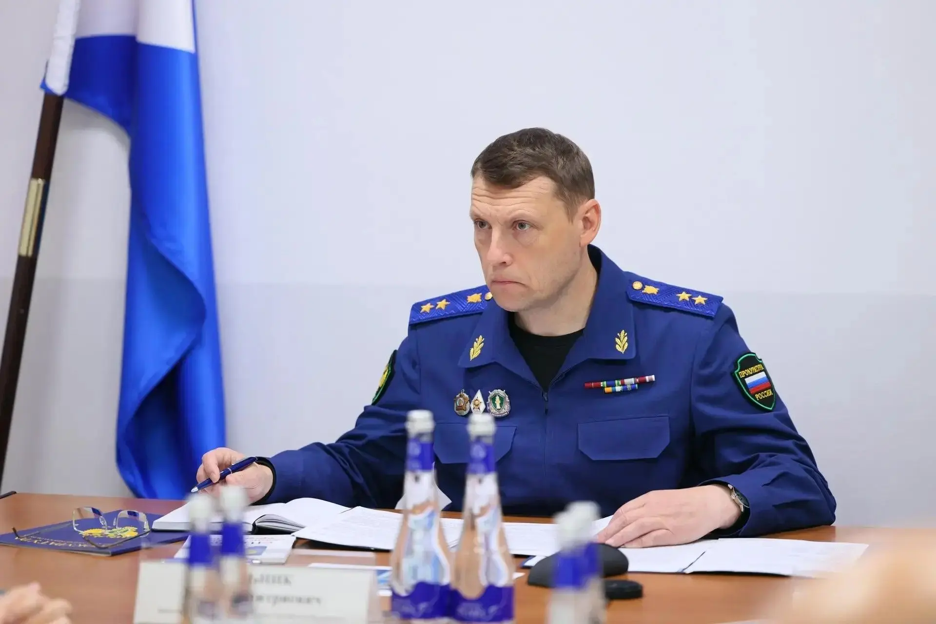 Заместитель Генерального прокурора Российской Федерации Виктор Мельник посетил самый се...