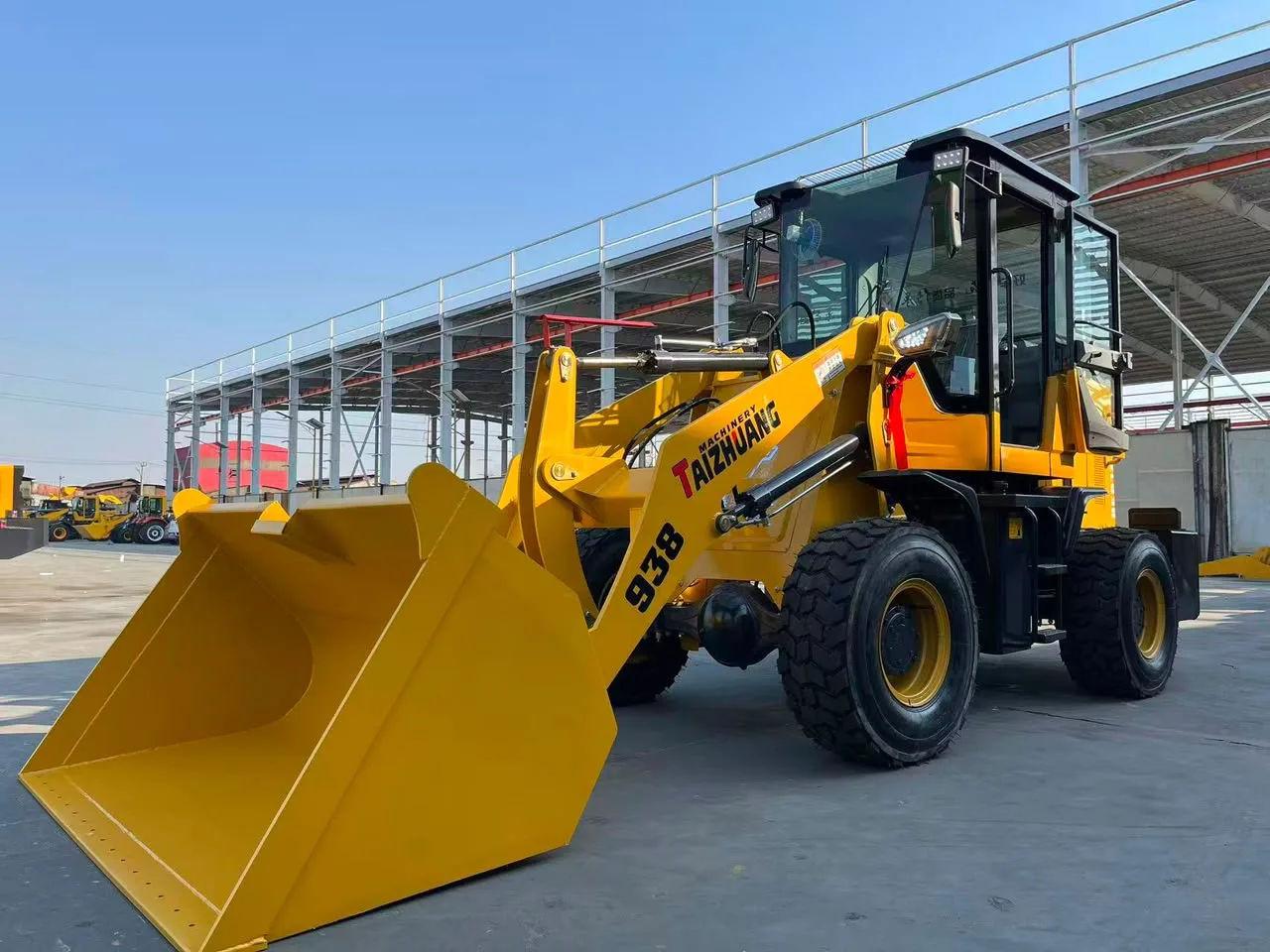 🚜 Новый фронтальный погрузчик Taizhuang 938 — техника, которая не подведет!