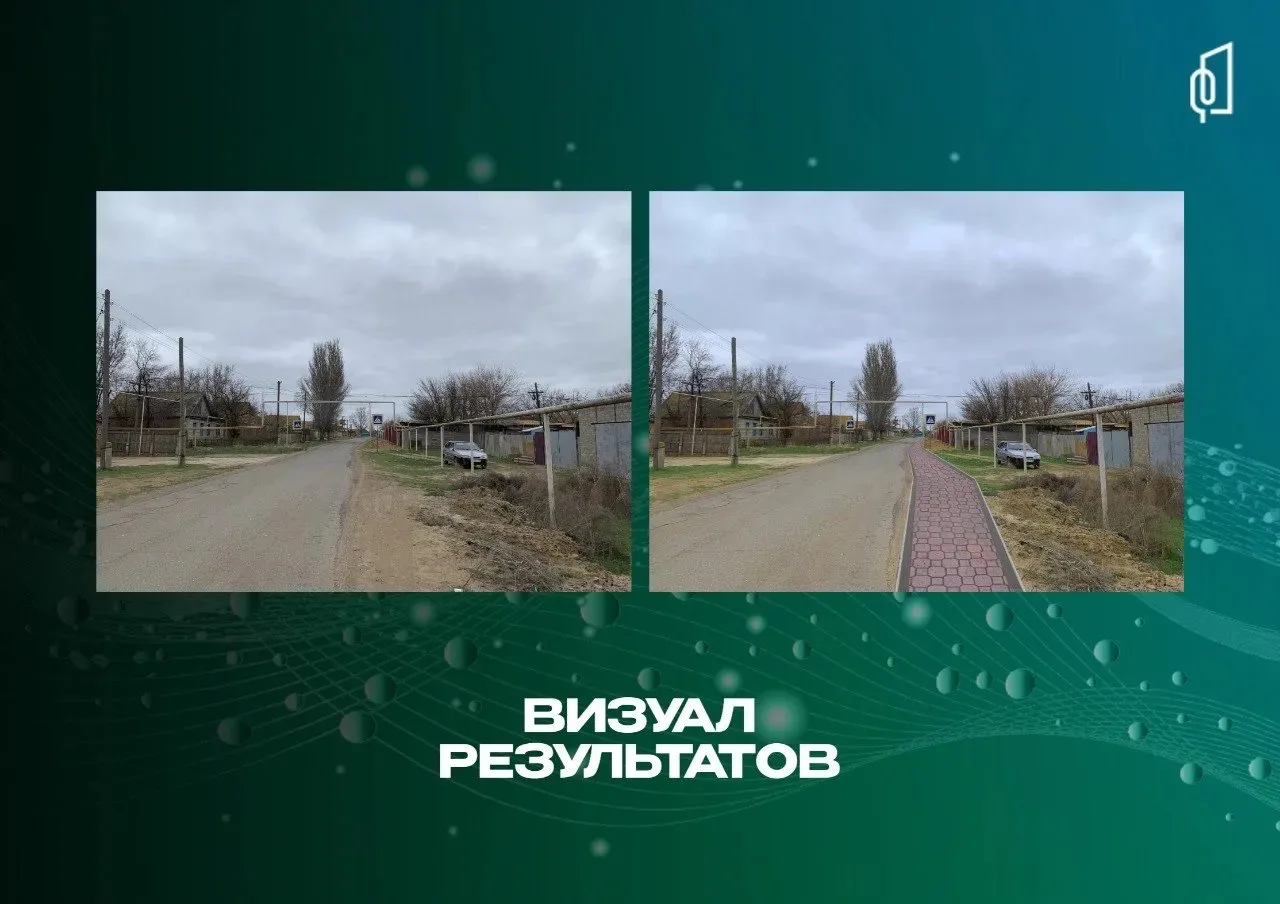 В поселке Лиман продолжается активная работа по благоустройству в рамках национального проекта «Инфр
