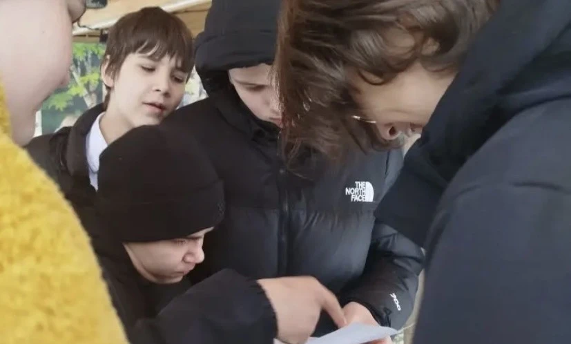 24 марта команда школы "Компас", состоящая из ребят 9 и 8 классов, приняла участие в городской интел