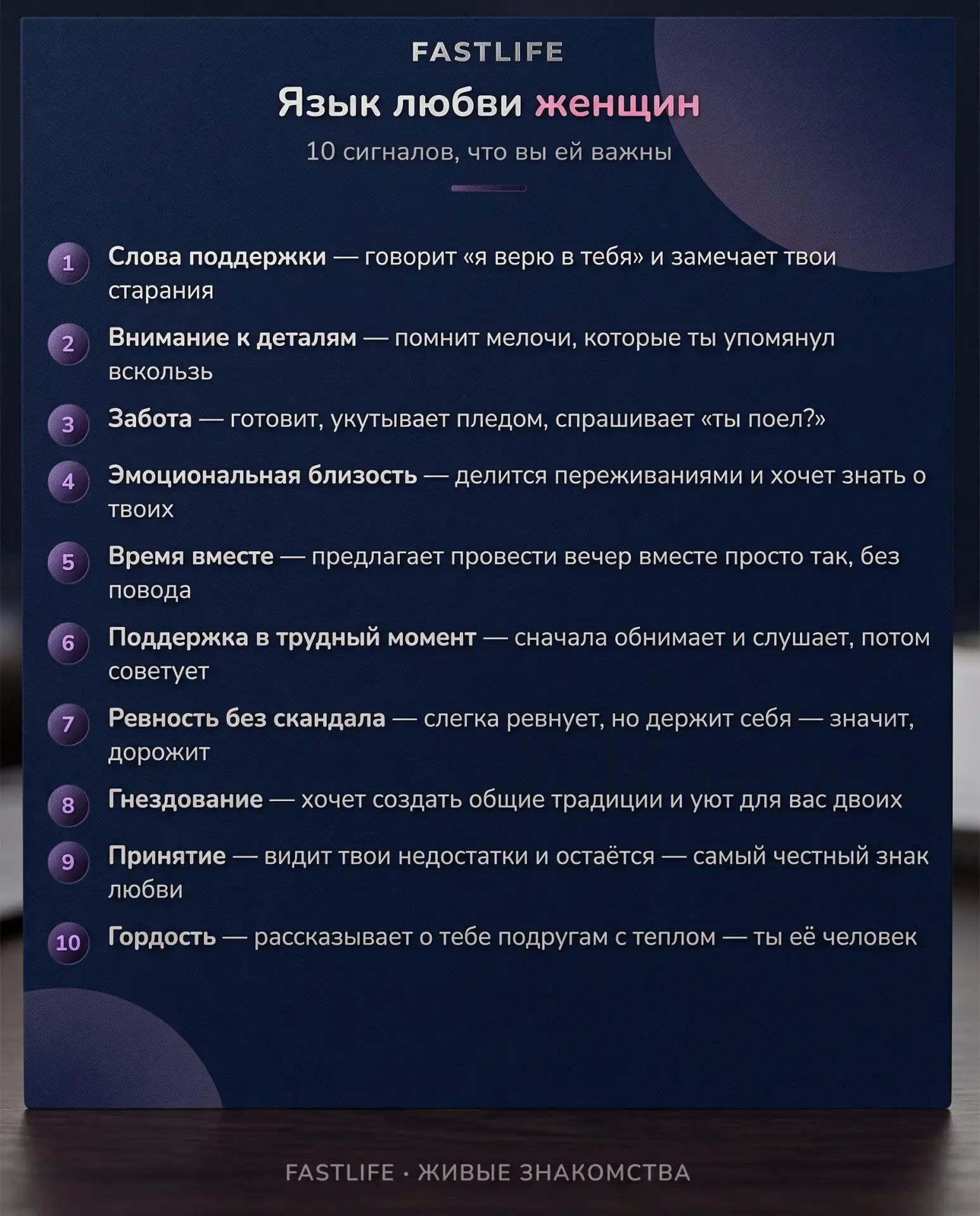 Язык любви у женщин VS мужчин
А вы согласны?⬇️