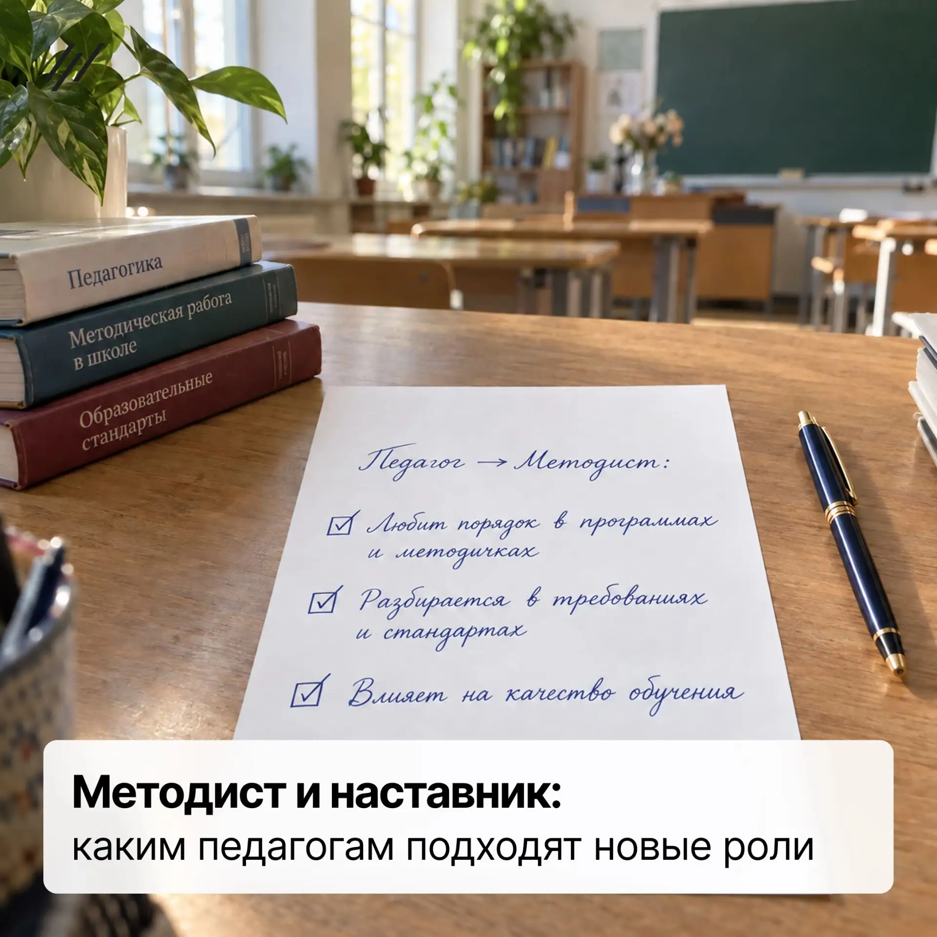 💢Методист и наставник: каким педагогам подходят новые роли